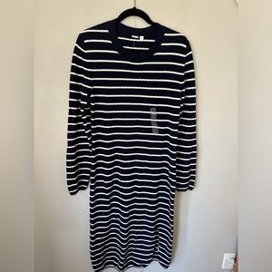 Gap ribbed striped dress